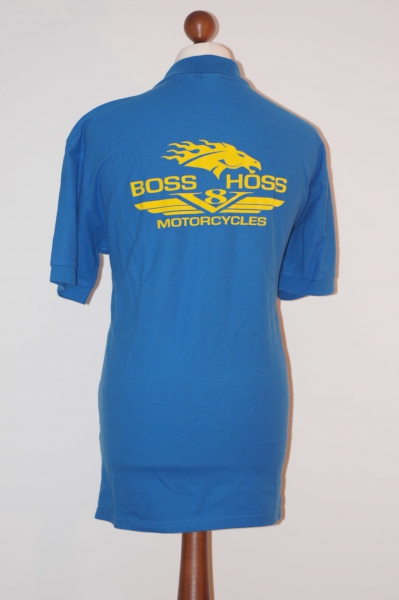 Polo V8 Horse & Wings Azure